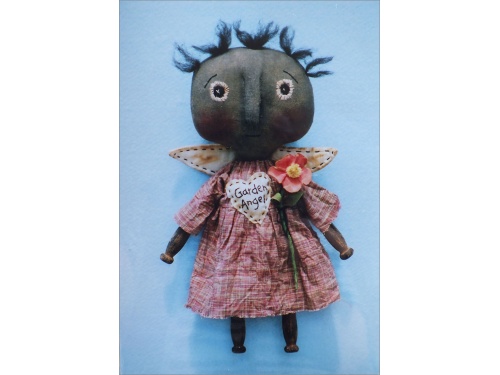Clothespin Garden Angels - Angelica & Annie