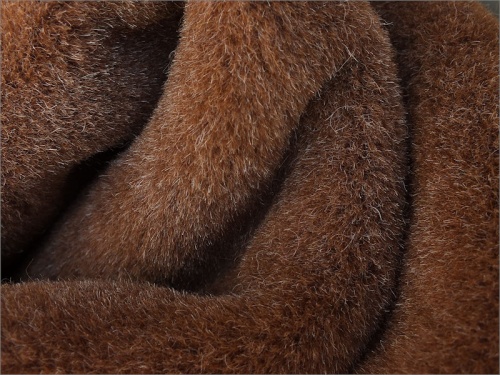 Chocolate Brown Alpaca 8mm pile